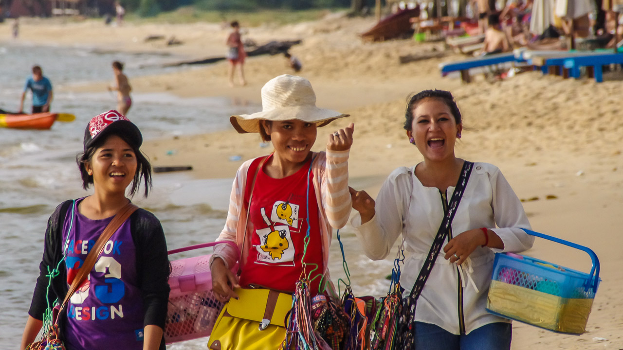 Kambodscha - Dezember 2012<br>Sihanoukville, Otres Beach